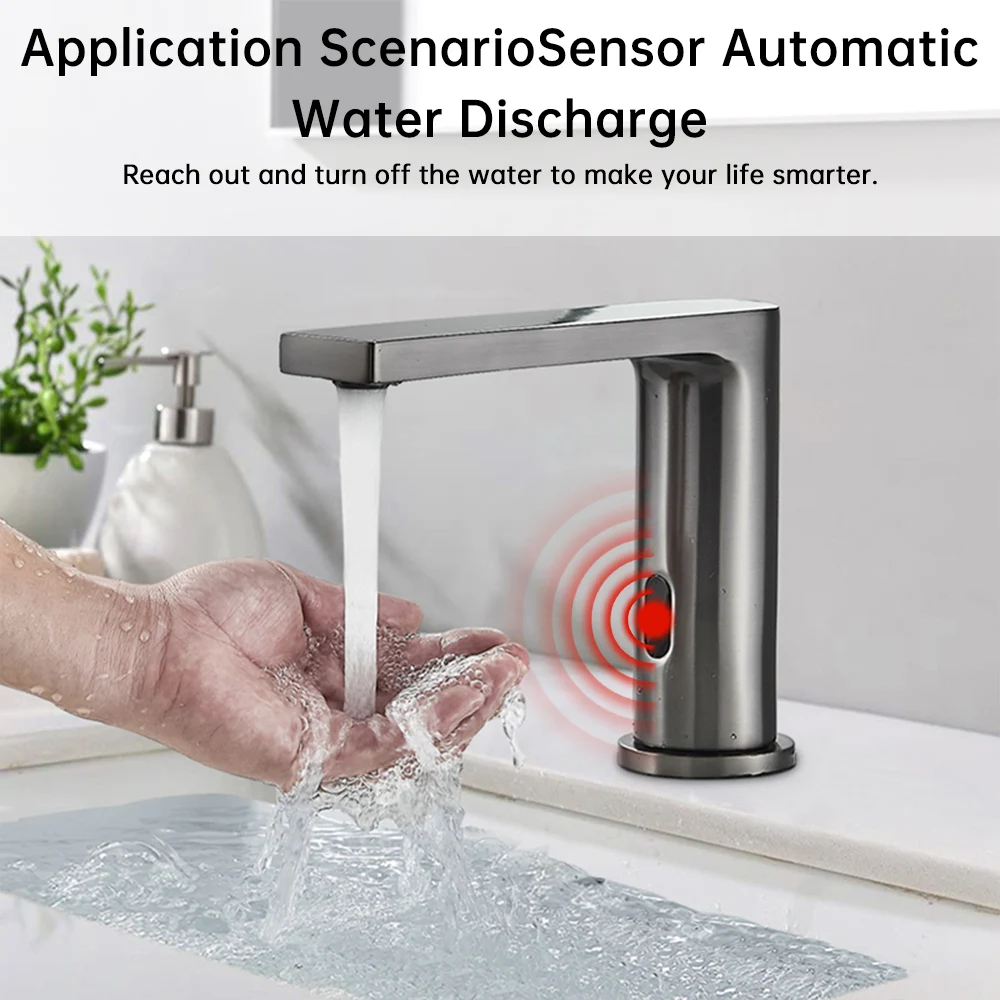 Interruptor de Inducción infrarrojo, grifo, interruptor de detección de movimiento humano, sensor de reflexión difusa DC5V, interruptor infrarrojo, control de luz de espejo - imagen 4