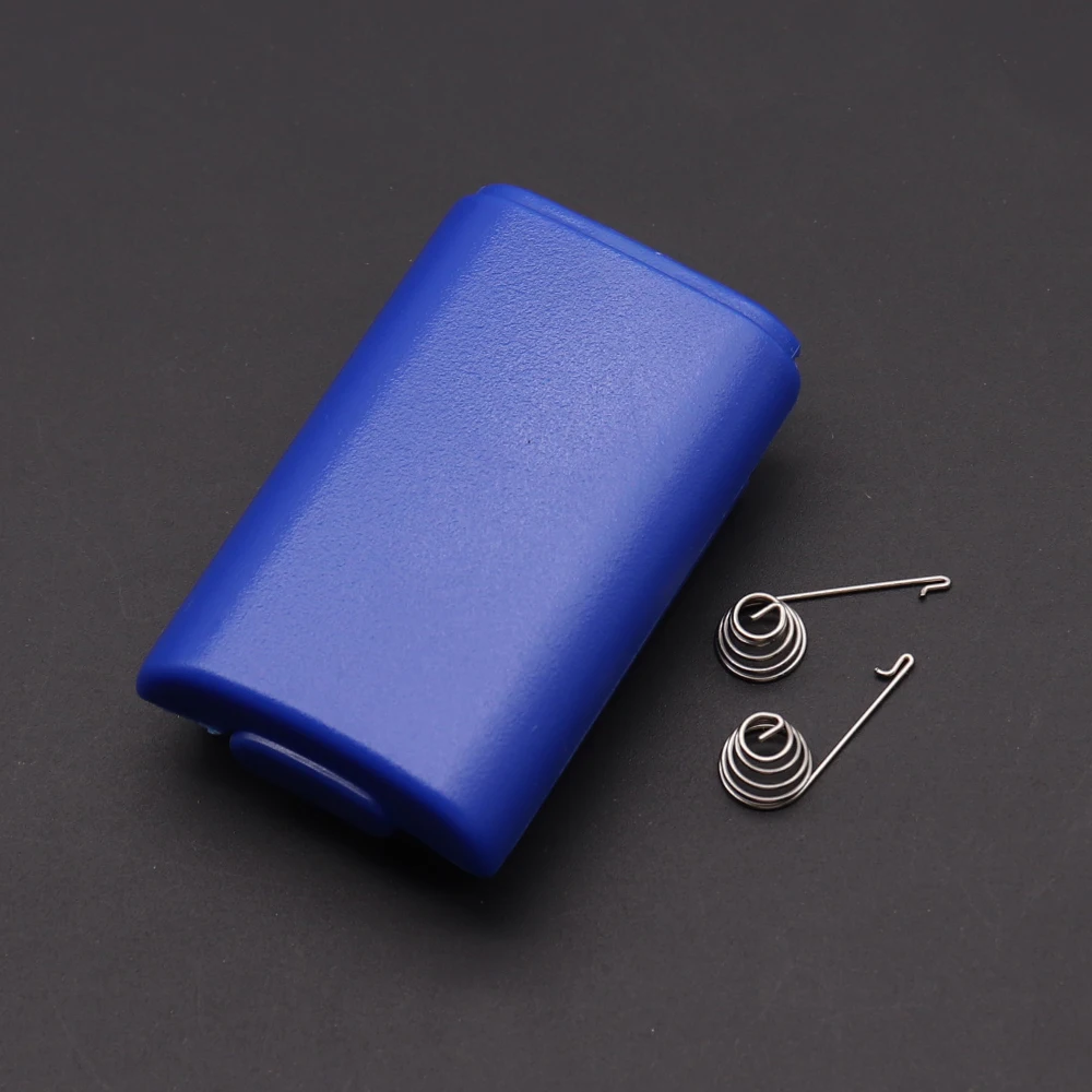 1 Juego de cubierta trasera de batería para controlador inalámbrico Xbox 360, cubierta de batería, accesorios de repuesto para reparación de resorte de batería - imagen 4