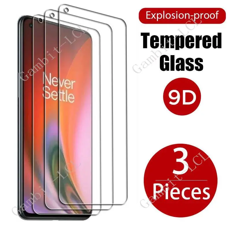 3 uds vidrio templado para OnePlus Nord 2 5G 6,43 "NordCE One Plus OnePlusNord2 Nord2 DN2101, DN2103 película protectora de pantalla
