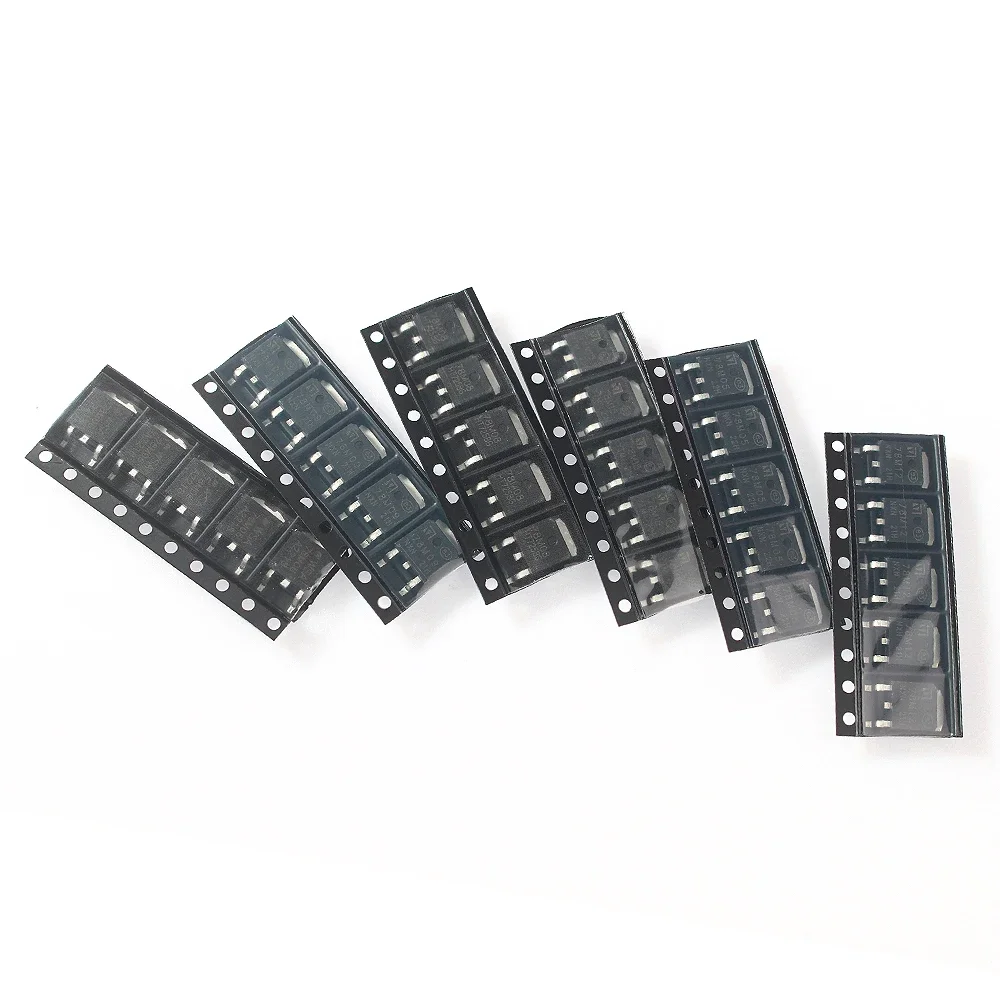 Triodo regulador de voltaje IC, 30 piezas, 78M05, 78M06, 78M08, 78M09, 78M12, 78M15 TO-252, 5V, 6V, 8V, 9V, 12V, 15V
