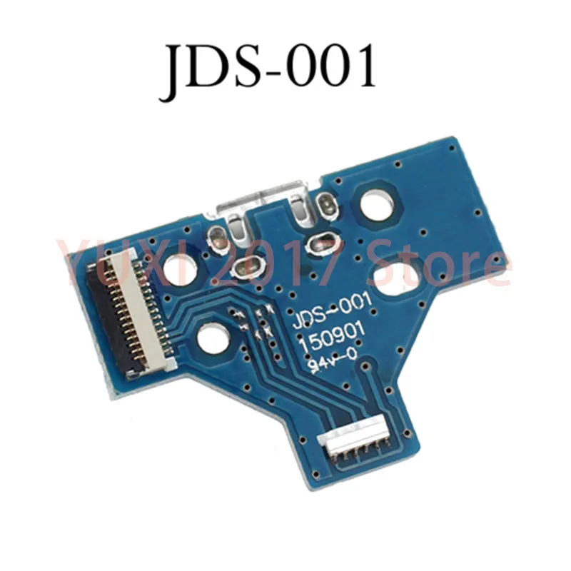 Placa de circuito de enchufe de puerto de carga USB de 12/14 pines JDS001 011 030 040 055 adecuada para mantenimiento de enchufe de carga de controlador PS4 - imagen 3