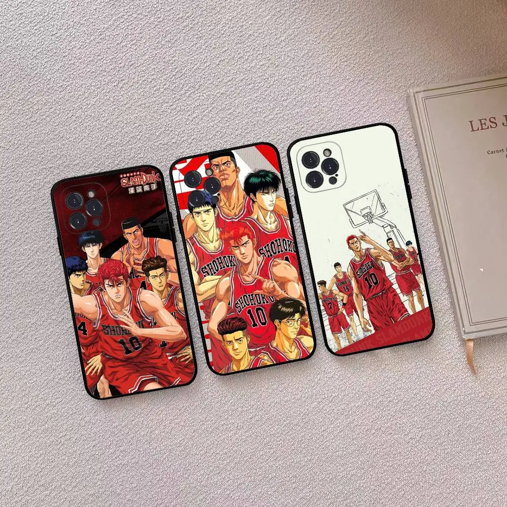 Funda de teléfono de película animada Slam Dunk para IPhone 17 16 15 14 11 12 13 Mini Pro XS Max Plus Funda Shell - imagen 2