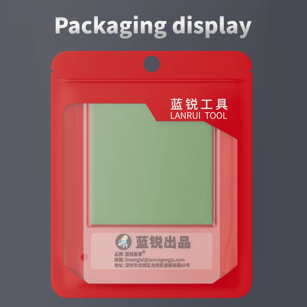 Tarjeta magnética Lanrui P1 para reparación de teléfonos móviles, prueba no destructiva, área de carga ilimitada, herramienta de detección magnética Visible
