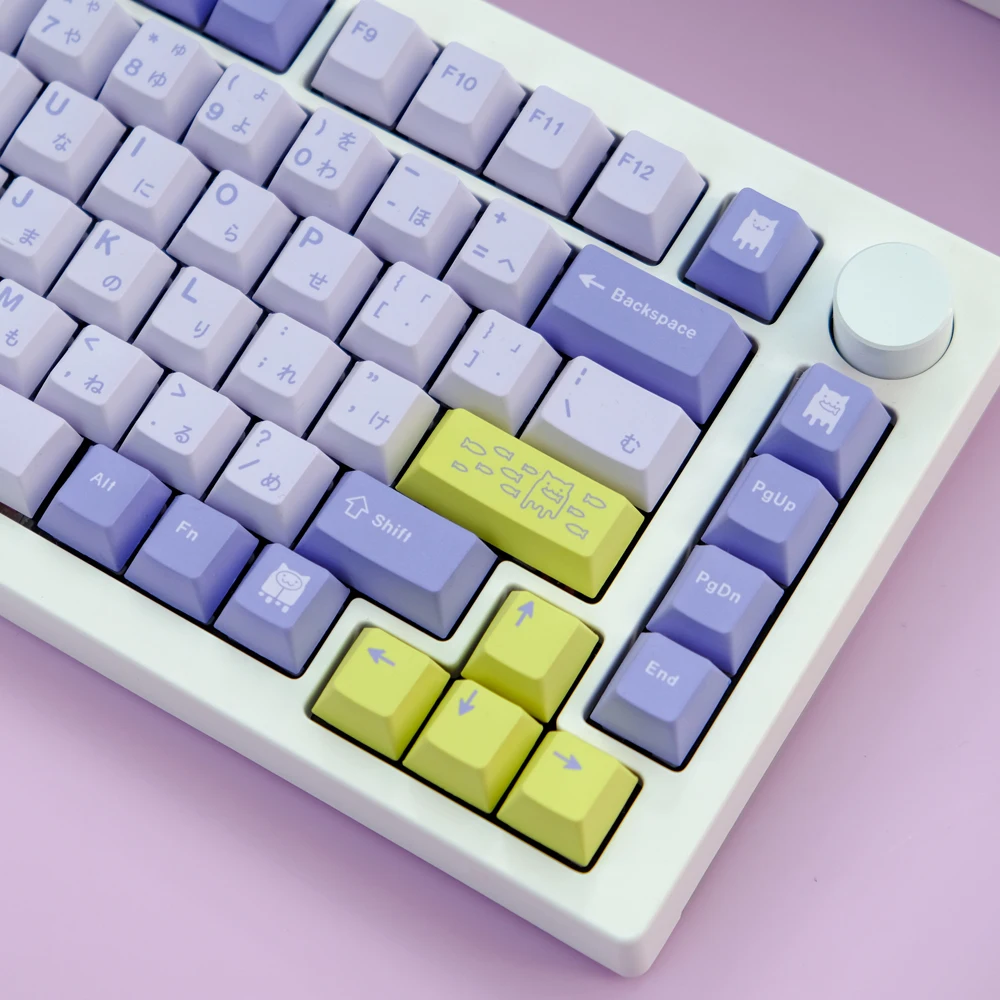 GMK-Teclado mecánico de sublimación, teclas de gato bonito, perfil de cereza, PBT Dye, para MX Switch 61/64/68/75/84/129, 87/980 teclas - imagen 3
