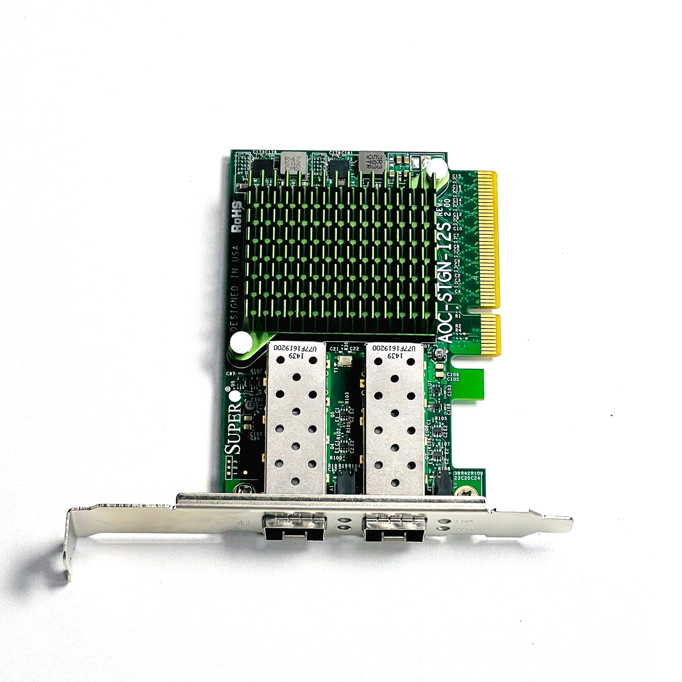 Controlador Super Server Dual SFP+ 82599ES 10GbE X520-DA2 Supermicro Aoc-stgn-i2s