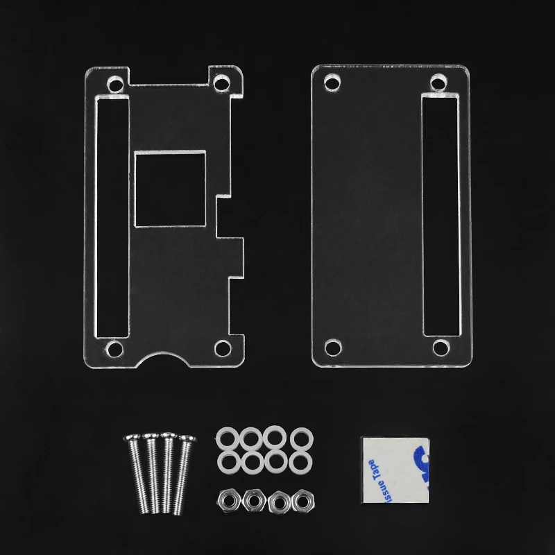 Banana Pi M2 funda acrílica Zero, carcasa transparente opcional, disipador de calor, antena WiFi para BPI-M2, placa Zero - imagen 5