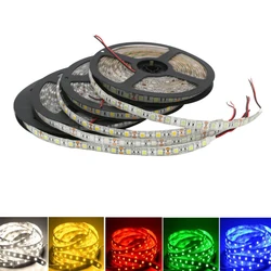 Tira LED RGB SMD 5050 Impermeable 5M 5V/12V/24V para Habitación y TV