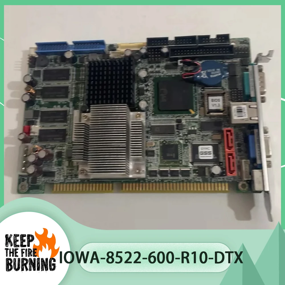 IOWA-8522-600-R10-DTX para IEI placa base de control industrial de media longitud IOWA-8522-600-R10