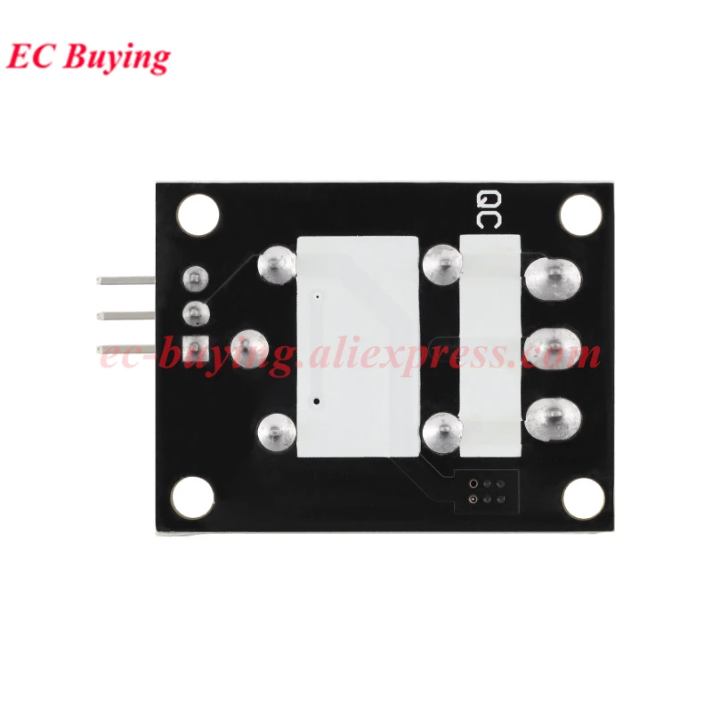 Módulo de relé de 1 canal, KY-019 de 5V, placa de Control de interruptor de disparo de alto nivel unidireccional, escudo para Arduino electrónico, 10 Uds./1 ud. - imagen 5