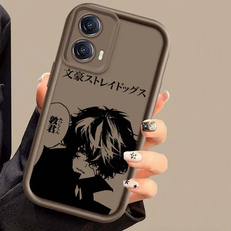 Anime Bungo Stray Dogs para Motorola Edge 50 60 G30 G20 G10 G05 G04s E30 E32 E14 Stylus Fusion Pro Eye escalera funda de teléfono - imagen 4