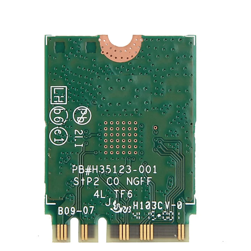 Tarjeta wi-fi inalámbrica de doble banda, 2,4G/5Ghz, 433Mbps, Intel 3165, NGFF, 802.11ac, 3165NGW, M.2, WLAN, Bluetooth 4,0, M2 - imagen 4