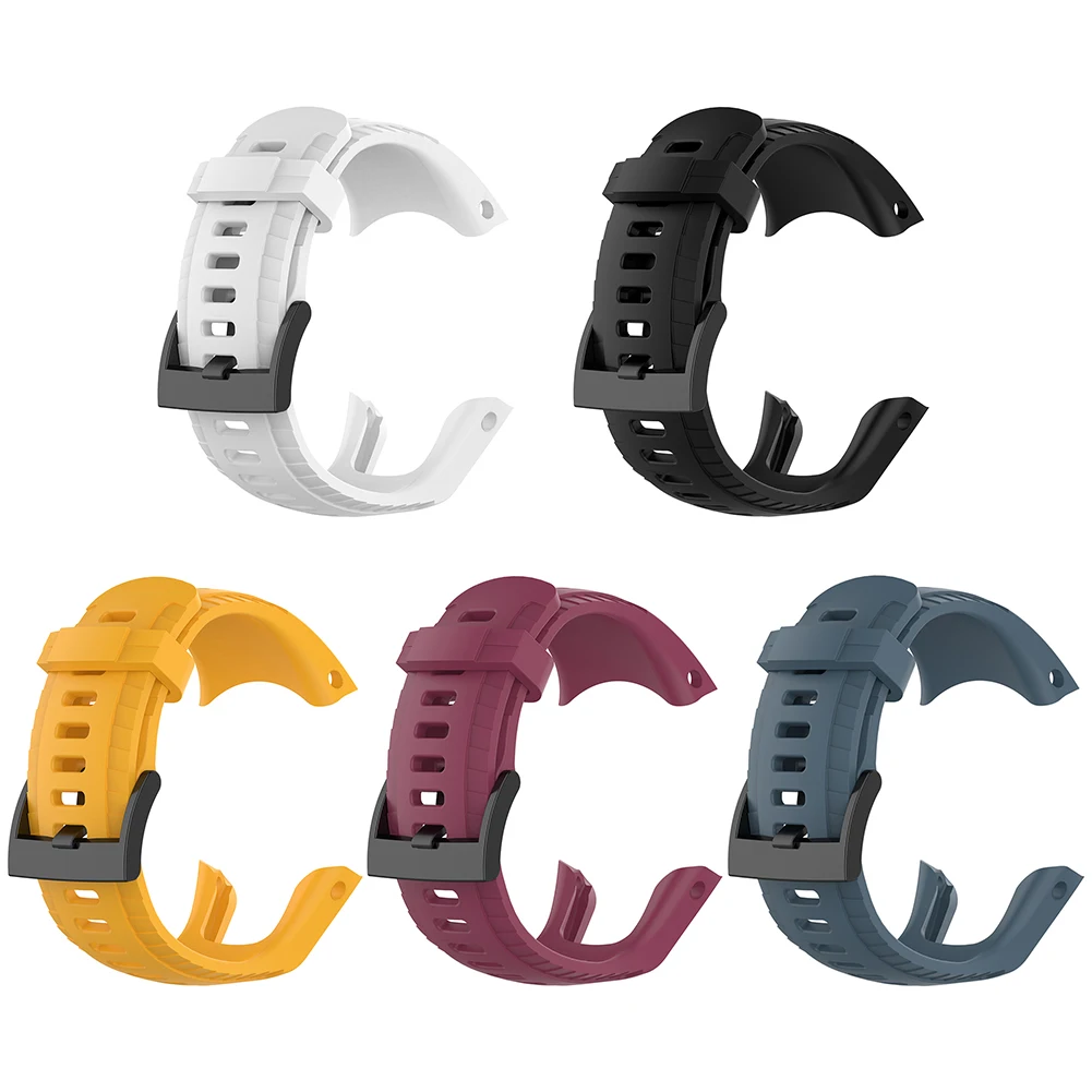 Correa de repuesto de silicona para reloj Suunto 5, accesorios para reloj - imagen 5
