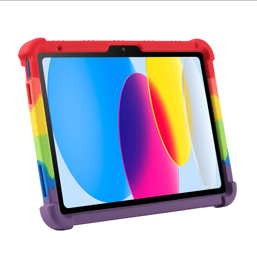 Funda para iPad 10,9 2022 Pro 11 2018 2020 2021 2022 10,5 Air 5 4 2 1 funda de silicona suave para iPad 10,2 9,7 pulgadas Mini 6 5 4 3 2 1 - imagen 2