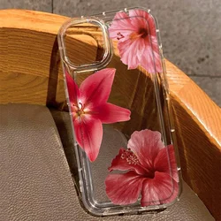 Funda Transparente Floral Xiaomi POCO X6/X3/F5 Pro/Mi