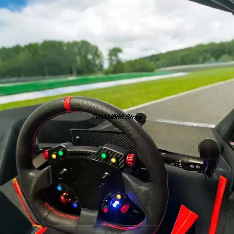 Simulador de carreras, llave de volante, adaptador de limpiaparabrisas de señal de giro para Simagic Alpha/Alpha mini para ETS2 - imagen 3