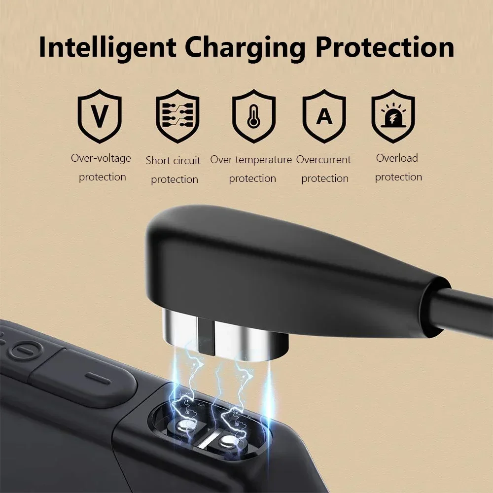 Cargador magnético Cable de carga USB/tipo C para Shokz OpenRun Air para Aftershokz Aeropex AS800/ S803/ S810 para Shokz OpenRun Pro - imagen 3