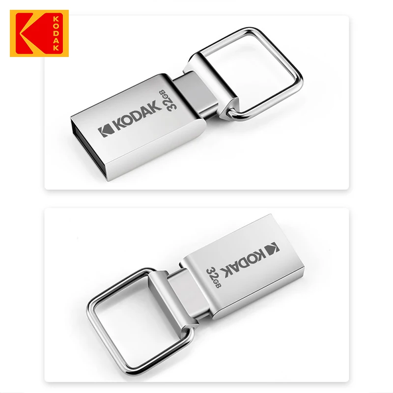 Unidad flash USB de metal KODAK, memoria USB, memoria USB 2,0, disco flash alto, disco U, K112, 64 GB, 32 GB para lector tipo C - imagen 4