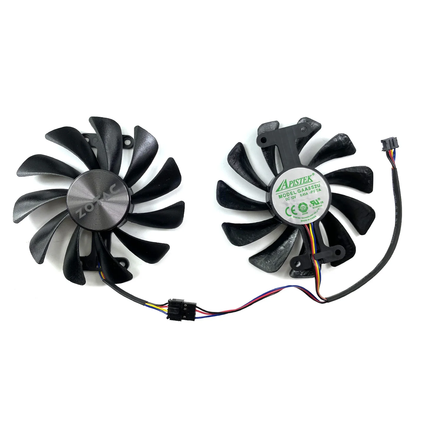 Para ZOTAC GTX1070 1080 8GB AMP ventilador de repuesto para tarjeta gráfica GAA8S2U - imagen 4