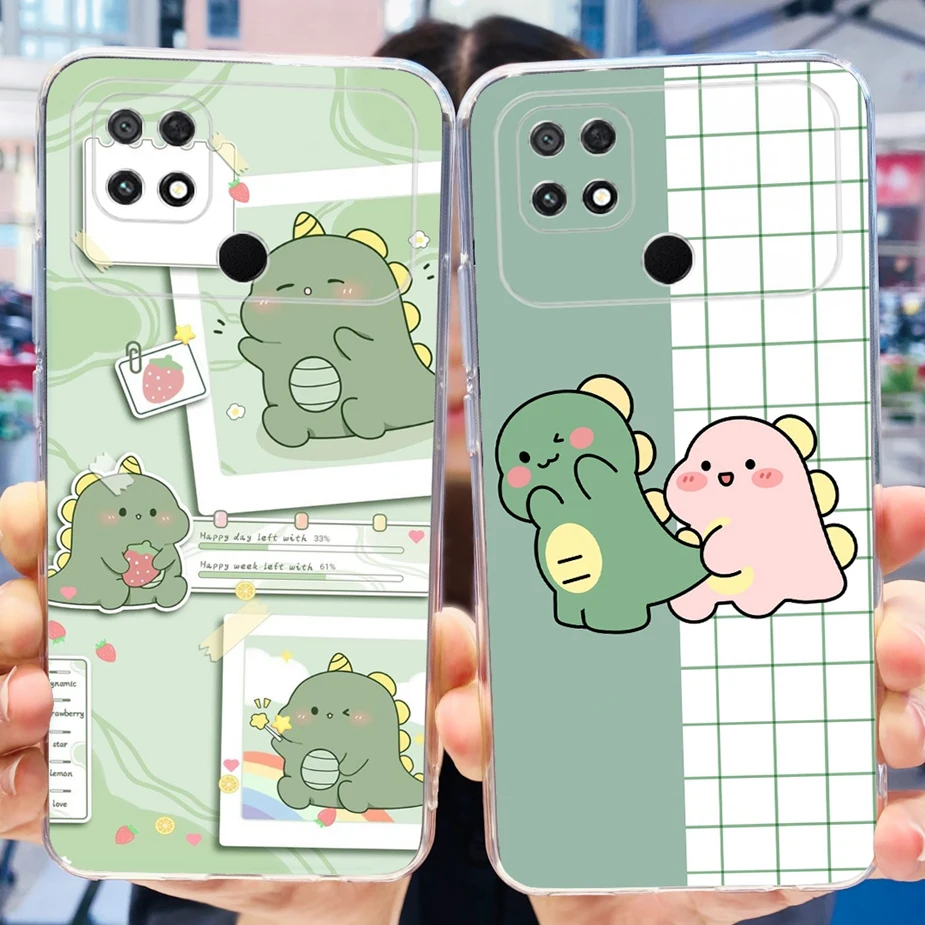 Funda de teléfono de silicona blanda para Xiaomi Poco C40, cubierta trasera de 6,71 pulgadas - imagen 2