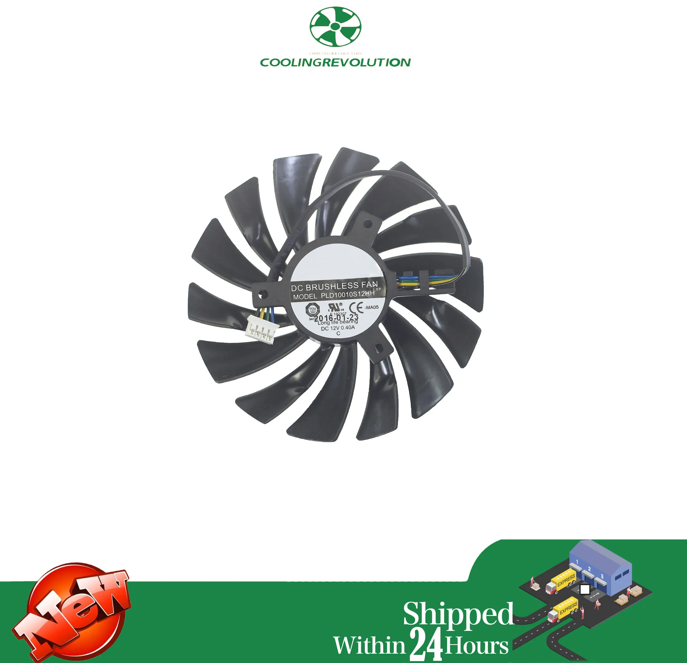 MSI GTX 1070 AERO ITX Ventilador de refrigeración