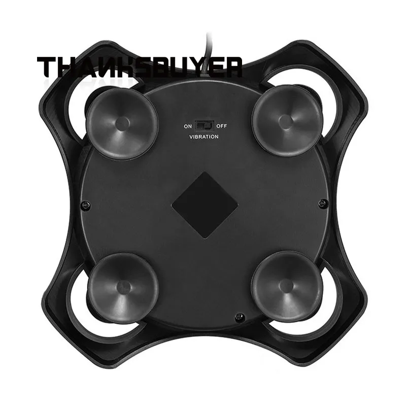 PXN-2113Pro Joystick de vuelo negro Motor de vibración incorporado Simulador de vuelo multifuncional para juegos de simulación de PC - imagen 3