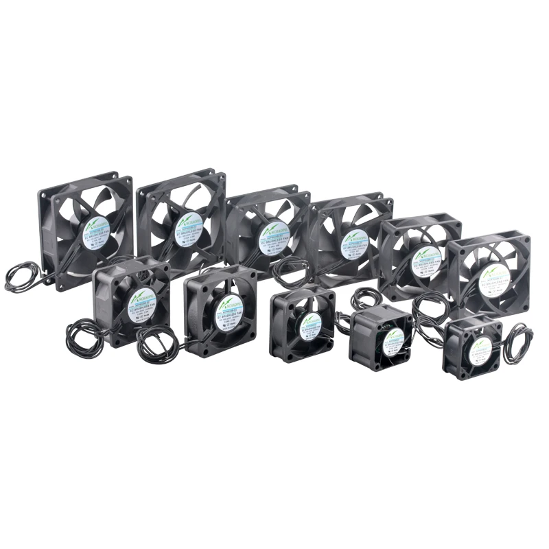 ANCHAOPU 40mm 50mm 60mm 70mm 80mm 92mm 120mm 140mm EC ventilador de refrigeración sin escobillas AC 110V 120V 220V 240V ventilador de flujo Axial para gabinetes - imagen 2