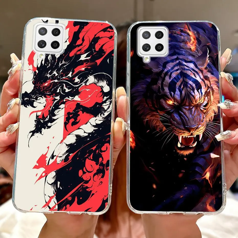 Nueva funda de pintura de moda para Samsung Galaxy A22 A225F A226B fundas de teléfono de silicona suave TPU para Samsung A22 4G 5G cubierta parachoques - imagen 2
