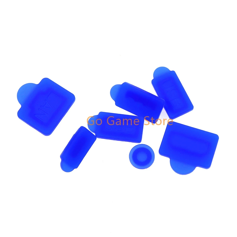 1 Juego de tapones antipolvo 7 en 1, interfaz USB, cubierta a prueba de polvo para PlayStation 5, PS5, accesorios de juego de repuesto - imagen 3