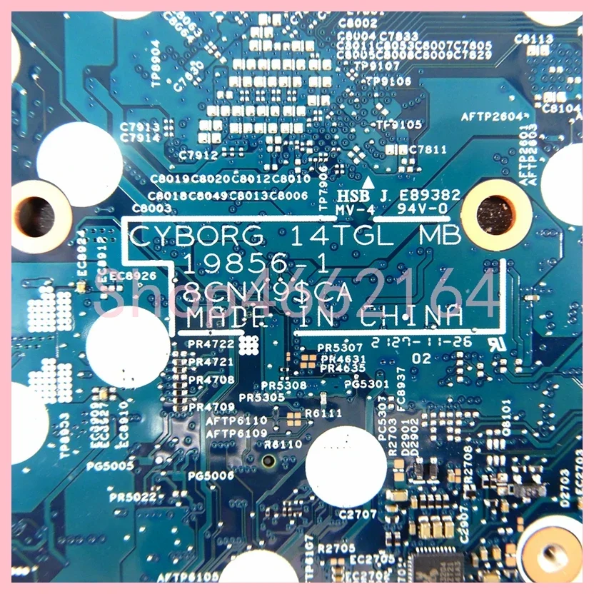 19856-1 con i3 i5 i7-11th Gen CPU placa base para portátil Dell inspiron 14 5410 5418 placa base para ordenador portátil 100% probado OK - imagen 4