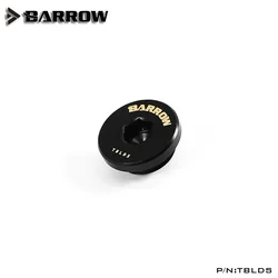Barrow TBLDS Tapón Cierre G1/4" Refrigeración Líquida Negro Plateado