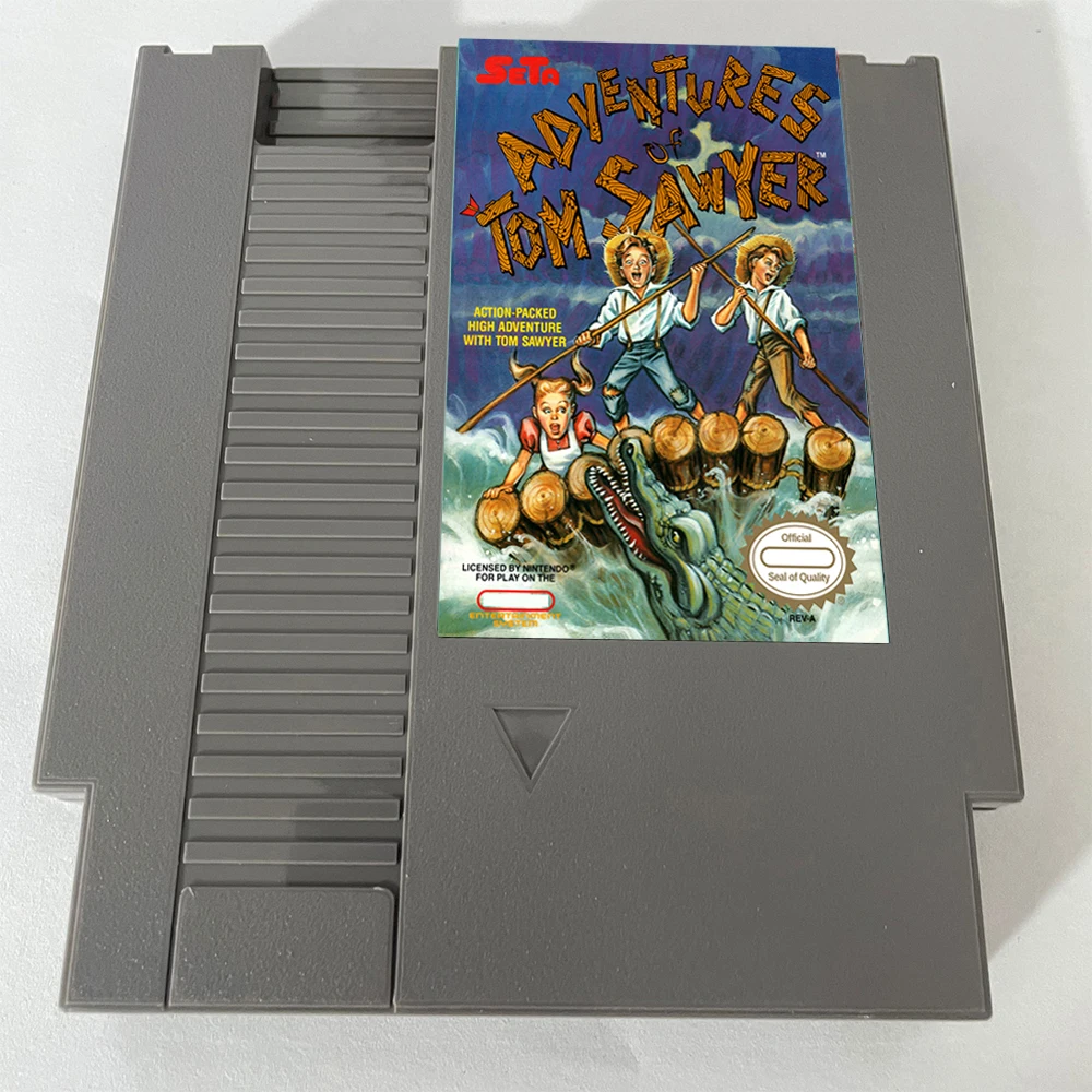 ADVENTURES OF TOM SAWYER - Cartucho de juego NES de 8 bits para NES Game Cosnole - imagen 3