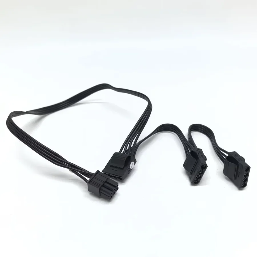 Cable de alimentación SATA IDE Molex de 8 pines y 6 pines para módulo TT Toughpower Grand RGB serie TPG-0650F-R TPG-0850F-R 750AH3FSG-R 650 750 850 - imagen 5