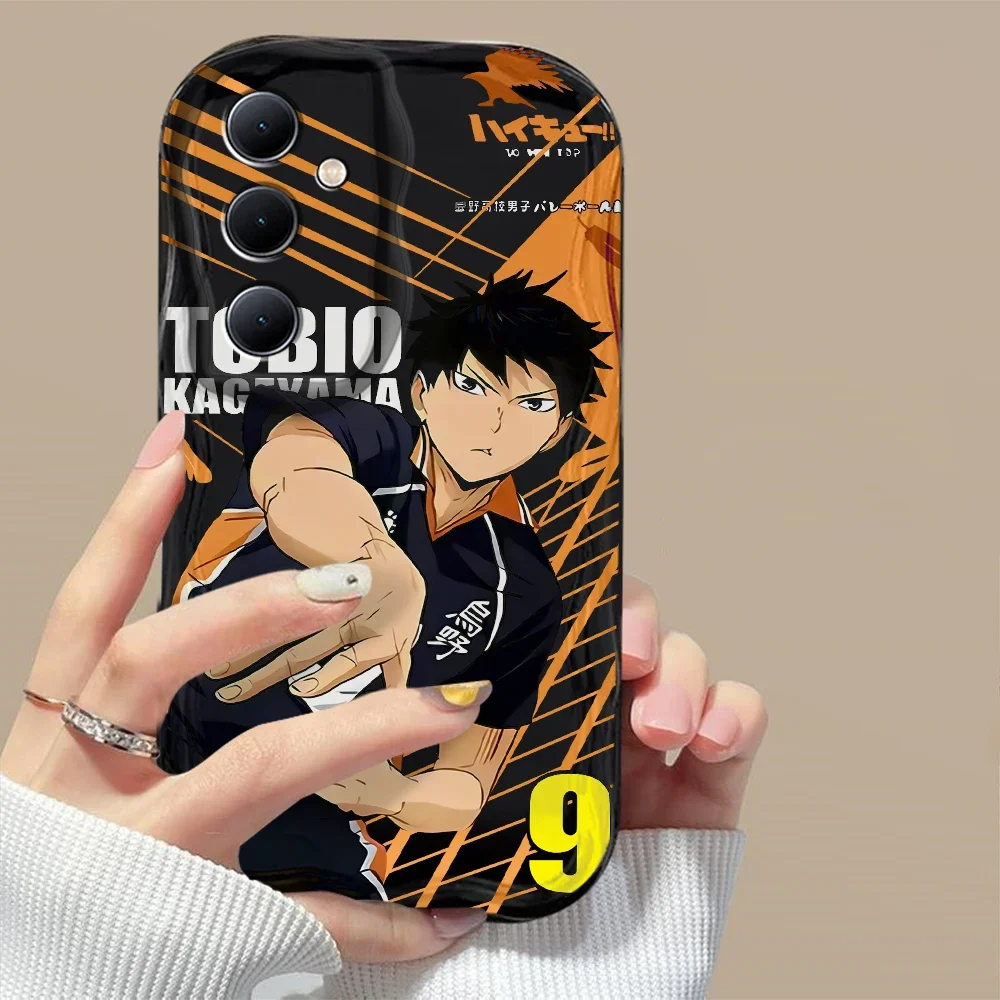 Haikyuu-funda de silicona suave para móvil, carcasa de Anime 3D Wave para Xiaomi Mi 14, 12, 12T, 11 Lite, Poco M6, X6, X5, X4, F4, X3, M3 Pro, 4G, 5G - imagen 4