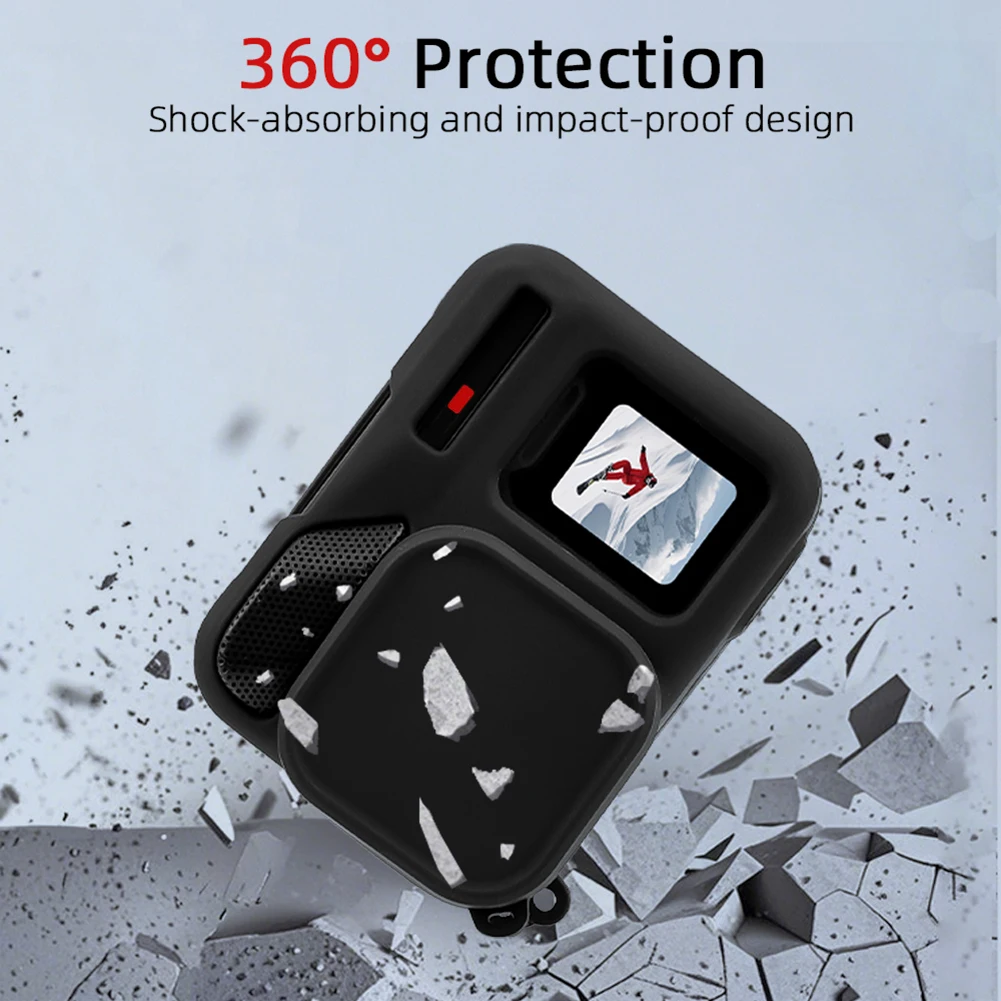 Funda protectora de silicona para Insta360 Ace Pro 2, funda protectora, funda protectora portátil, accesorios para cámara - imagen 4