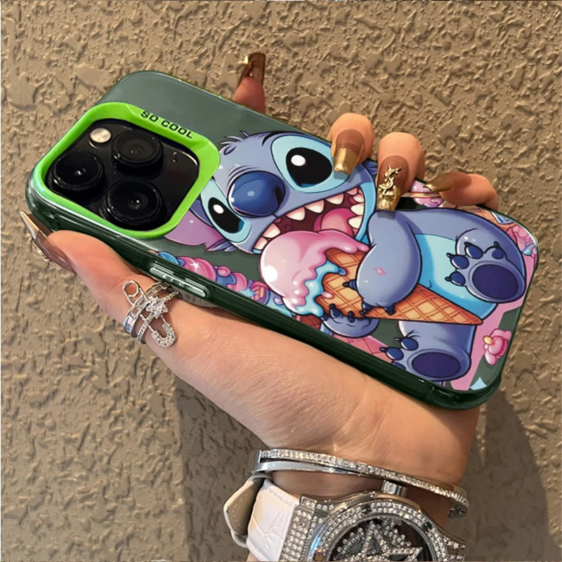 Funda de PC mate de dibujos animados de Disney Stitch para Xiaomi Redmi Note 11S A3 A4 14 13 12 11 Pro Plus 4G 5G 12S 10S 10 9 9S 12C 13C 14C - imagen 4