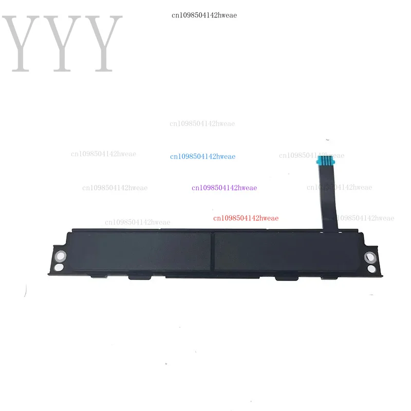 Botones de ratón con panel táctil L R para Dell Latitude 7300/7400 0GJR4K negro