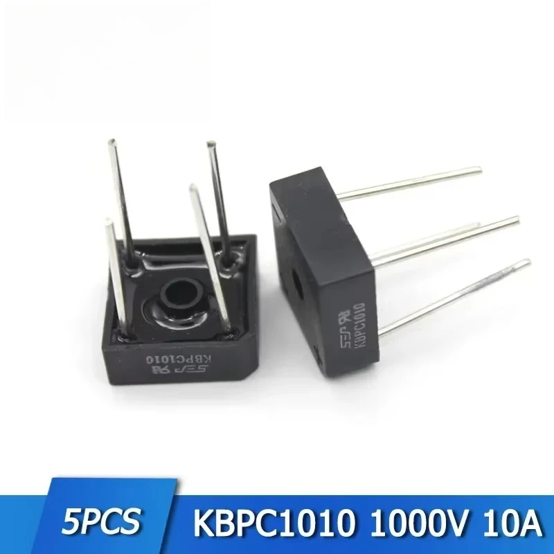 5 uds diodo rectificador de puente KBPC2510 KBPC3510 KBPC1510 KBPC5010 KBPC1010 GBJ1510 GBJ2510 GBJ3510 GBU1510 GBU3510 Kit rectificadores - imagen 4