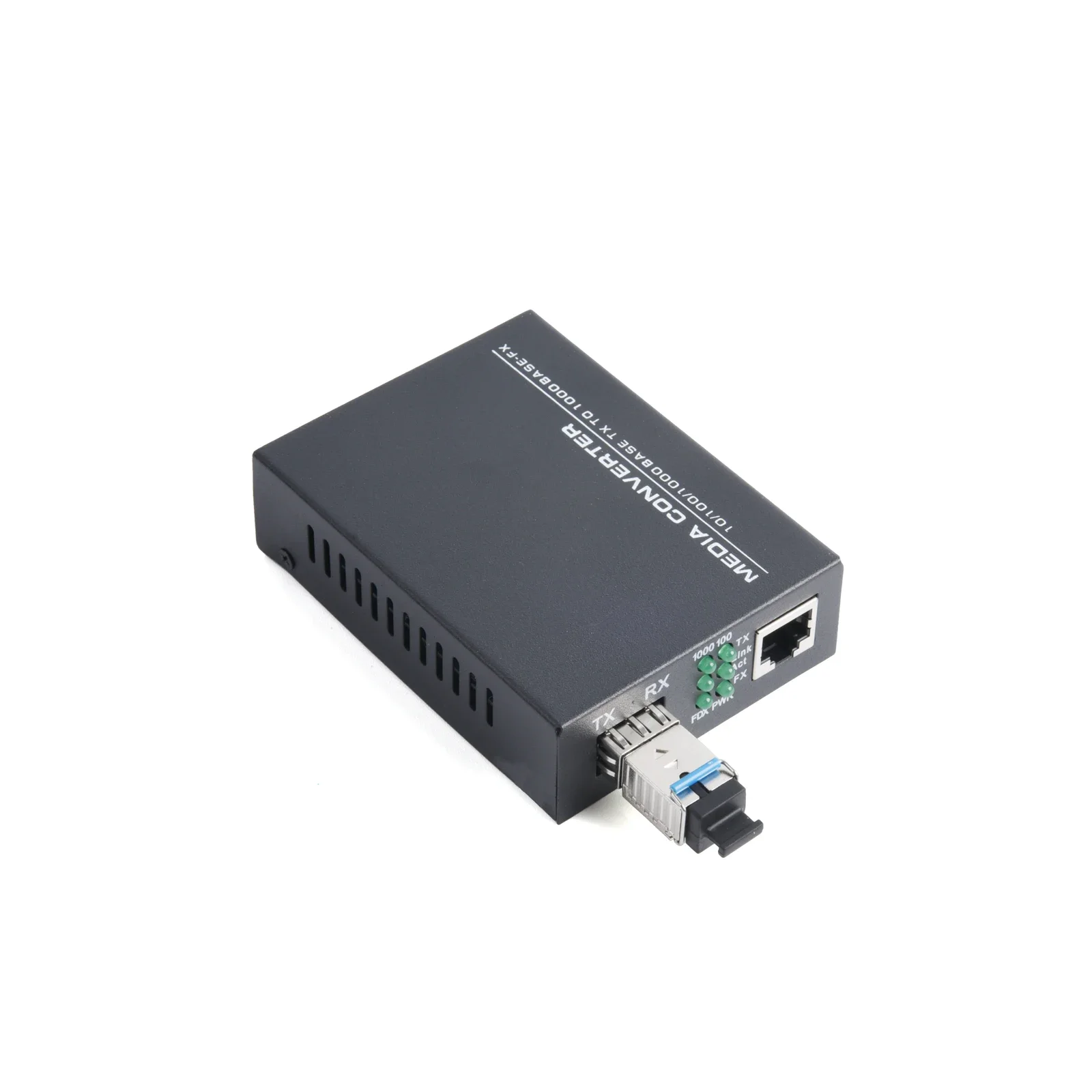 Convertidor de medios Gigabit SFP, 1 SFP a 1 transceptor RJ45, interruptor de fibra óptica de 10/100/1000M con módulo LC/SC SFP de 3KM/20KM - imagen 4