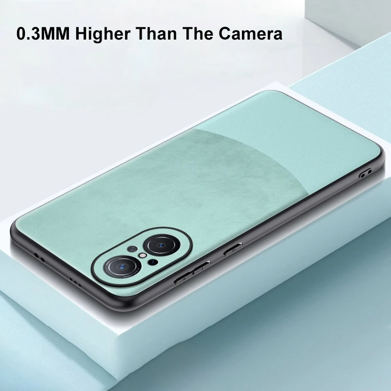 Funda de cuero PU de lujo para Huawei Nova 9 SE, funda trasera de silicona, protección de teléfono para Huawei Nova 9 Pro Nova9 SE 9SE Coque - imagen 4