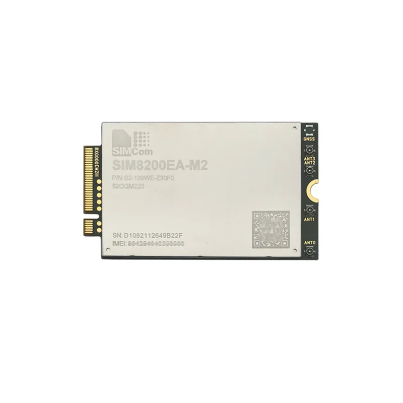 SIMCOM SIM8200EA‐M2 Módulo 5G Sub-6G M.2 Multibanda 5G-NR LTE-TDD LTE‐TDD Comandoes WCDMA Compatible Cat12 SIM7912G SIM7920G - imagen 3