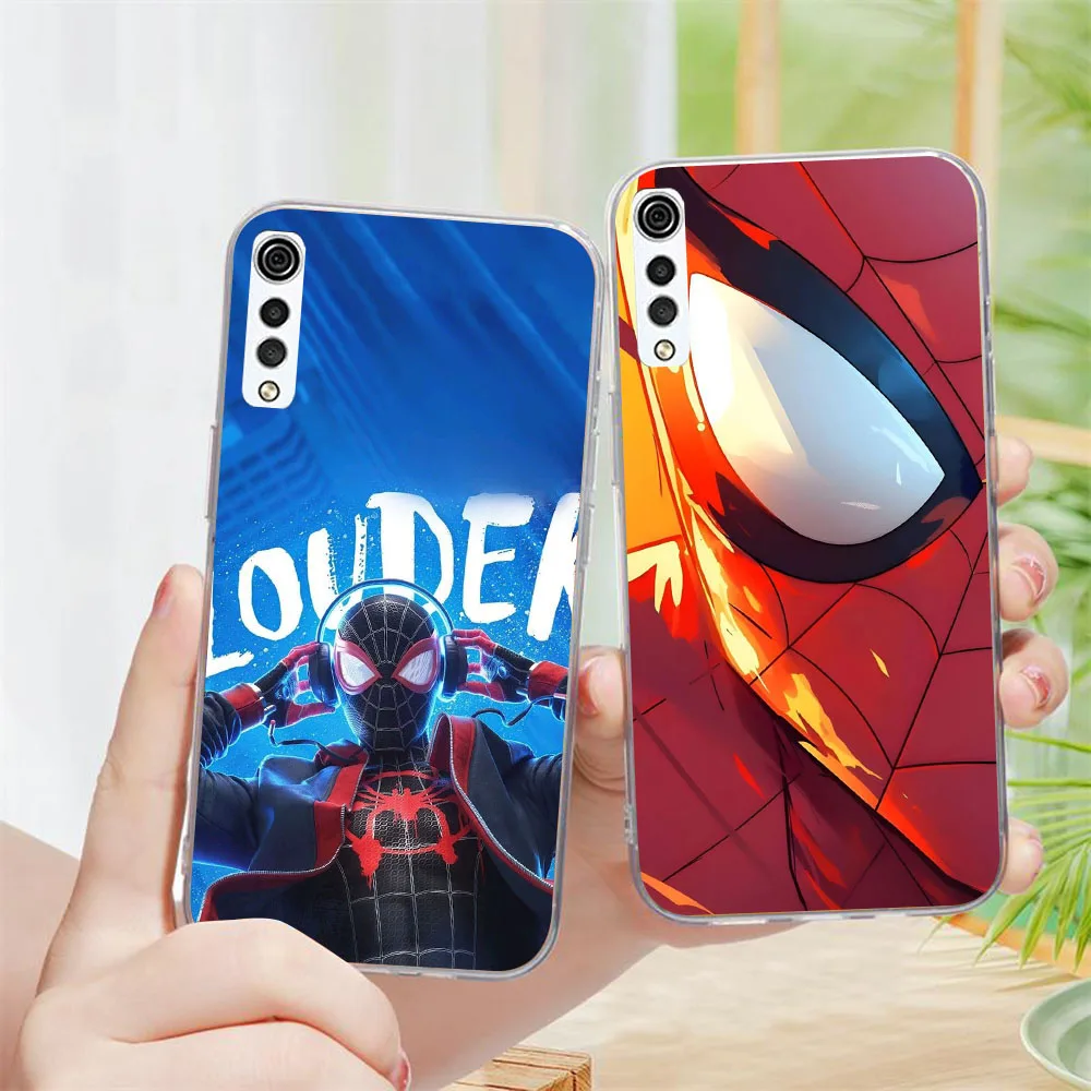 BD-42 Marvels Spiders Man funda transparente para LG K12 K22 K40 K52 K42 K92 K11 VELVET K62 Q52 K10 Plus Max Prime - imagen 4