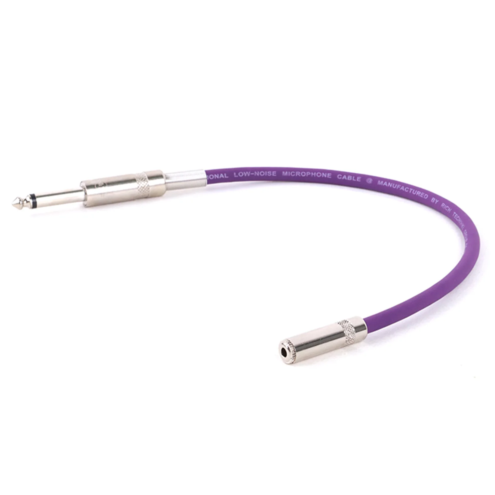 Specialiteit 6.35mm 1/4 Inch TS Mannelijke Jack naar 3.5mm 1/8 Inch TRS Vrouwelijke Jack naar Rechte Patch kabel Voor Gitaar Etc 0.3M-15M - imagen 5