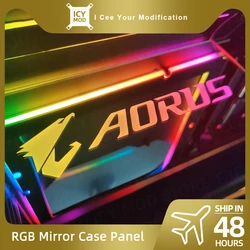 Panel RGB con Espejo AURA SYNC – Mod Gaming para PC