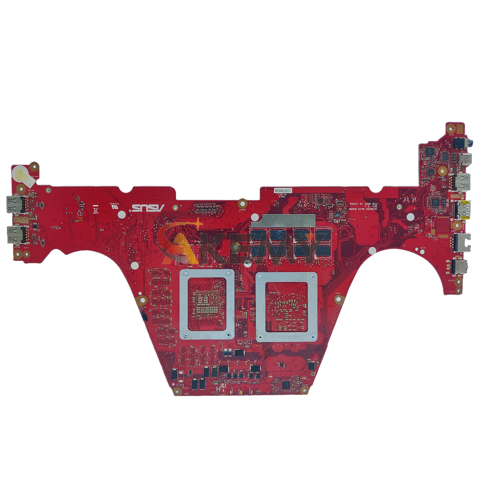 Placa base para ordenador portátil GU502DU para ASUS ROG Zephyrus M15 GU502D GA502D GU502DU placa base para portátil con CPU R5 R7 100% pruebas OK stk - imagen 2