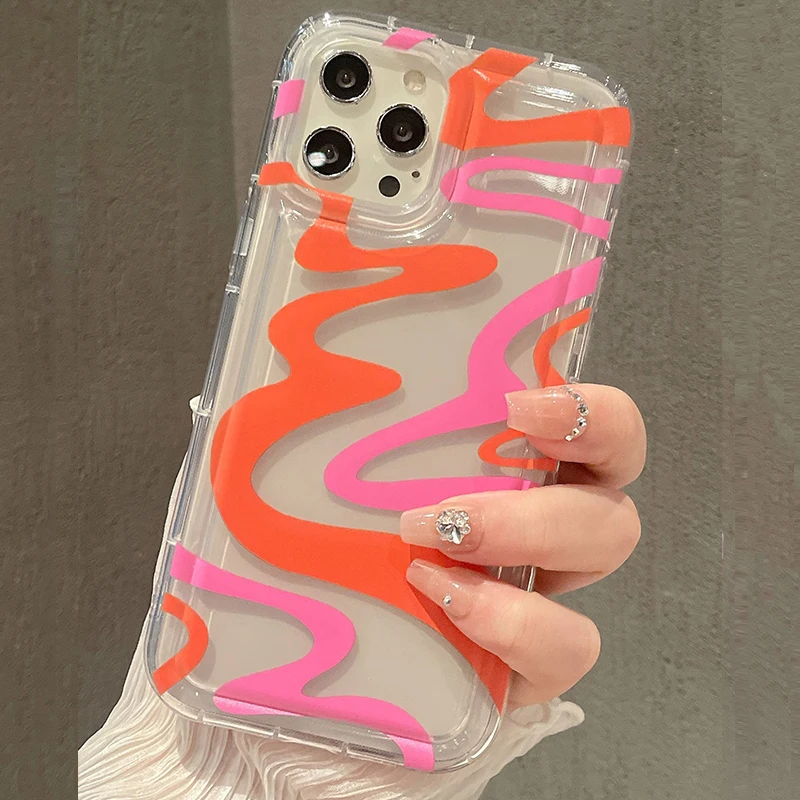 Funda de teléfono transparente con estampado de leopardo Vintage para iPhone 11 13 12 14 15 16 17 Air Pro Max 16E 8 7 Plus funda de cojín de aire transparente - imagen 3