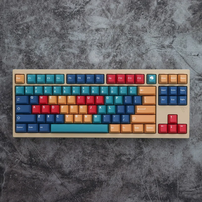 Juego de teclas grandes con paneles GMK, teclas con perfil de cereza, sublimación de tinte PBT, teclas de teclado mecánico para interruptor MX 61/64/68/75/84 - imagen 3