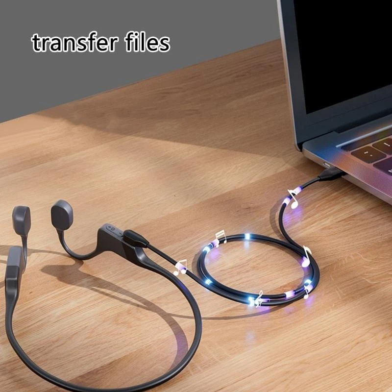 Cable carga carga auriculares Y1UB Cable carga rápida para Shokzo Penswimpro S710 - imagen 2