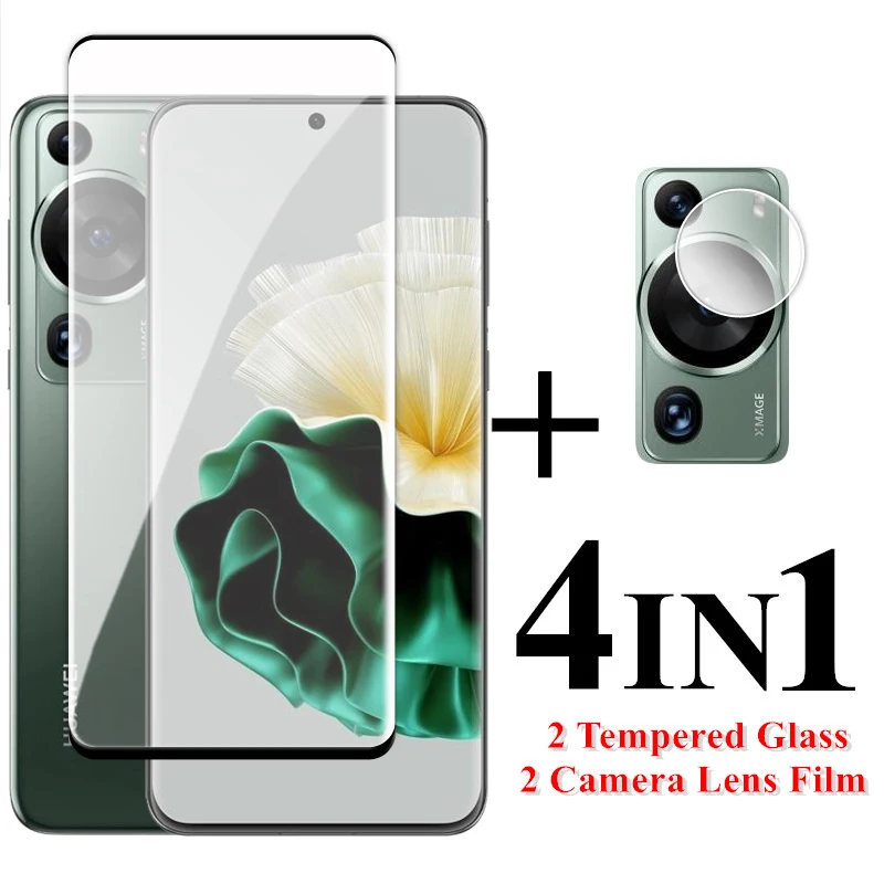 Protector de pantalla de vidrio templado 3D curvado para Huawei P60 Pro, película de 6,67 pulgadas para Huawei P60 Art P60 Pro - imagen 2