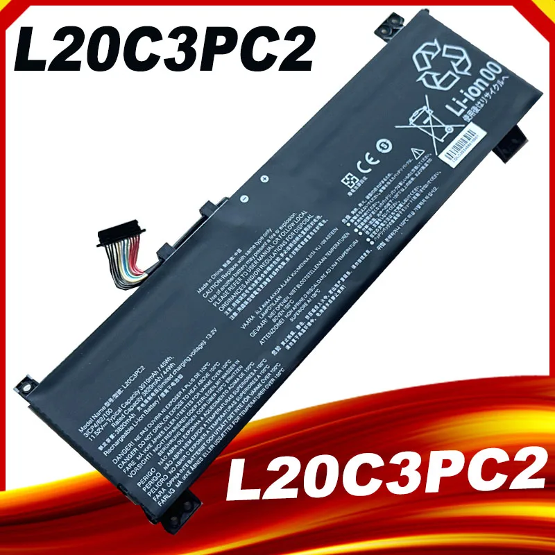 Nueva batería de ordenador portátil L20M3PC2 L20C3PC2 para Lenovo ideapad Gaming 3 15ACH6 15IHU6 82K1 82K2 L20L3PC2 L20D3PC2 11,52 V 45WH