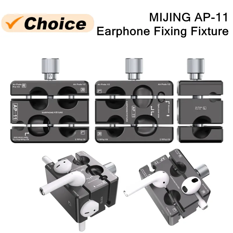 MIJING AP-11 accesorio de auriculares para 1/2/3 Pro 1/2 cubierta de repuesto de batería sujeción reducción de ruido Micro Clip de reparación - imagen 2